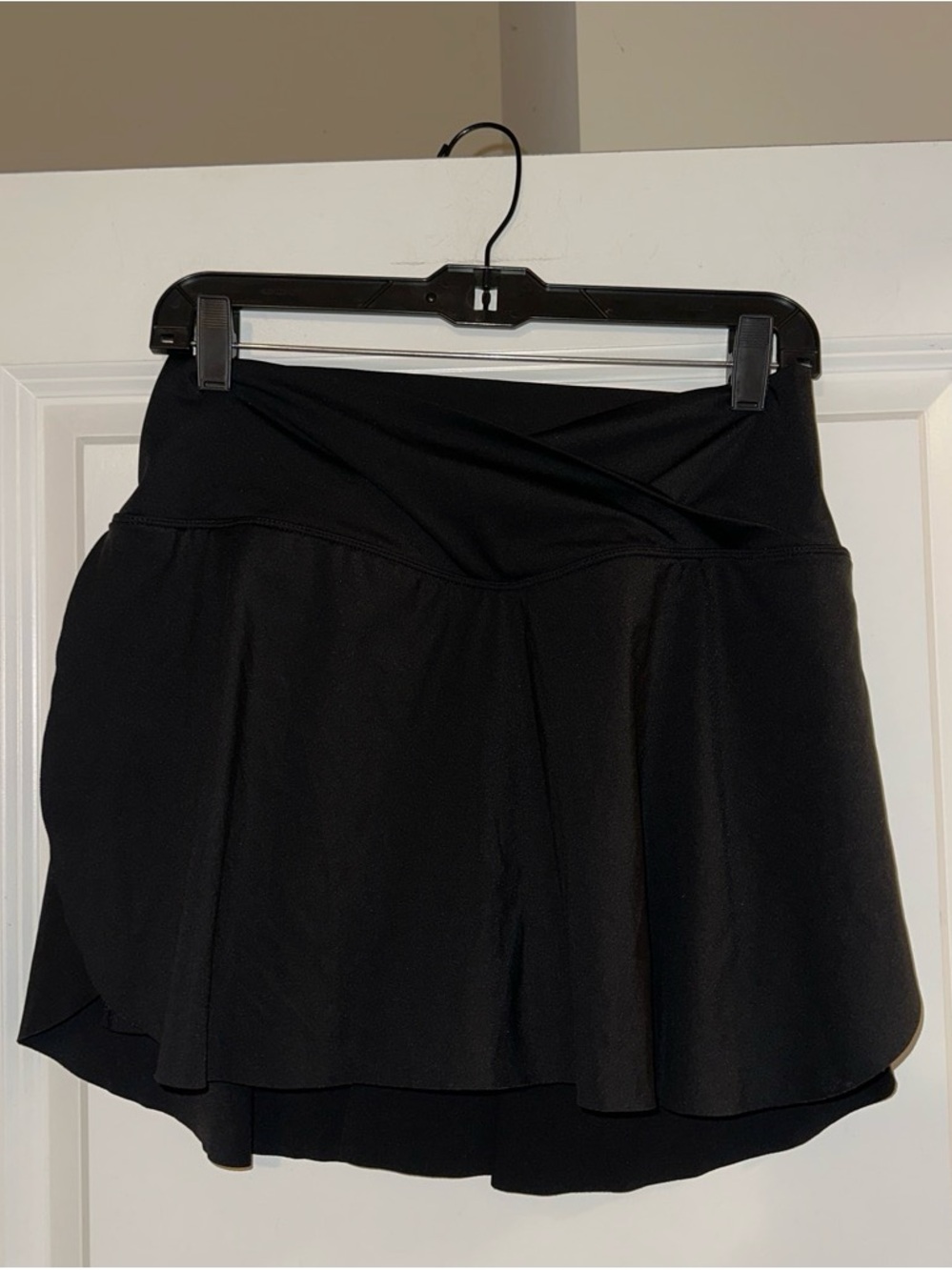 Amazon 2 Black Athletic Skorts with Flared Skirts